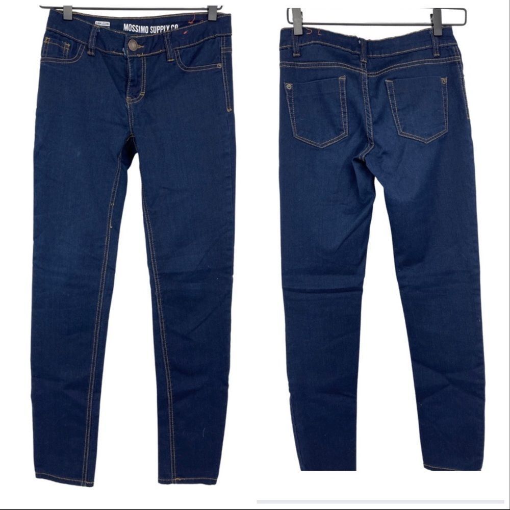 Mossimo Dark Blue Denim Jeggings | Size 7